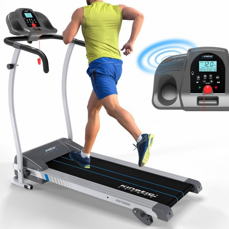 Bieżnia elektryczna Kinetic 12 km 3000 do biegania | Home